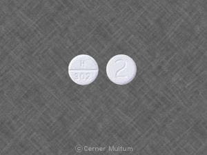 Image 1 - Imprint H 302 2 - acetaminophen/codeine 300 mg / 15 mg