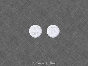 Imprint H 303 3 - acetaminophen/codeine 300 mg / 30 mg