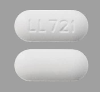 Image 1 - Imprint LL 721 - acetaminophen/butalbital 325 mg / 50 mg