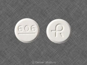 Image 1 - Imprint 606 R - acyclovir 400 mg