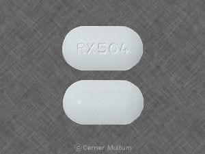 Image 1 - Imprint RX504 - acyclovir 400 mg