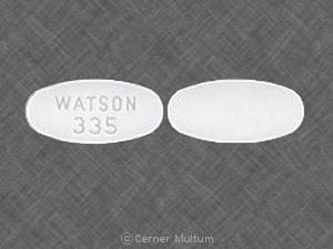 Image 1 - Imprint WATSON 335 - acyclovir 400 mg