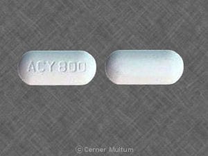 Image 1 - Imprint ACY 800 - acyclovir 800 mg
