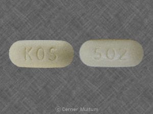 Image 1 - Imprint KOS 502 - Advicor 20 mg / 500 mg