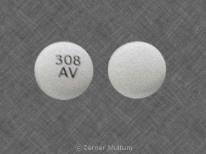 Image 1 - Imprint 308 AV - Allegra-D 24 Hour 180 mg / 240 mg