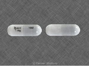 Image 1 - Imprint barr 1 mg 102 - anagrelide 1 mg