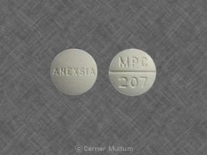 Imprint ANEXSIA MPC 207 - Anexsia 500 mg / 5 mg