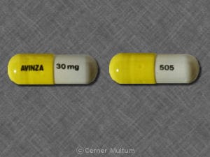 Image 1 - Imprint AVINZA 30 mg 505 - Avinza 30 mg