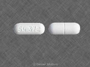 Image 1 - Imprint 54 372 - calcium gluconate 500 mg