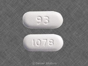 Imprint 93 1078 - cefprozil 500 mg