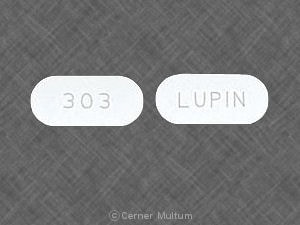 Imprint 303 LUPIN - cefuroxime 500 mg
