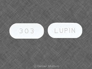 Image 1 - Imprint 303 LUPIN - cefuroxime 500 mg