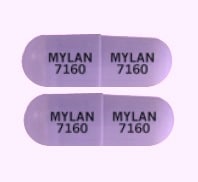 Imprint MYLAN 7160 MYLAN 7160 - celecoxib 100 mg