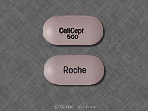 Imprint CellCept 500 Roche - CellCept 500 mg