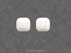 Imprint 7230 93 - cilostazol 50 mg