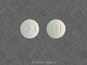 Imprint 93 111 - cimetidine 200 mg