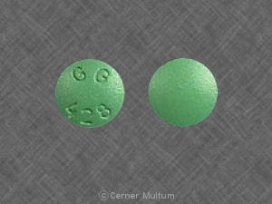 Imprint GG 428 - cimetidine 300 mg