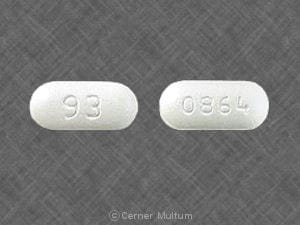 Imprint 93 0864 - ciprofloxacin 500 mg