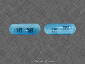 Imprint cor 153 cor 153 - clindamycin 150 mg