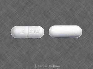 Imprint Z 2193 - colchicine/probenecid 0.5 mg / 500 mg