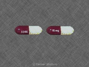Image 1 - Imprint 3346 15 mg - Compazine Spansule 15 mg