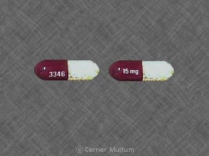Image 1 - Imprint 3346 15 mg - Compazine Spansule 15 mg