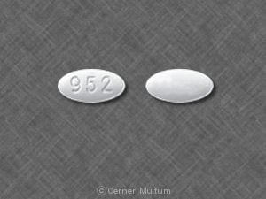 Imprint 952 - Cozaar 50 mg