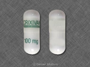 Imprint CRIXIVAN 100 mg - Crixivan 100 mg