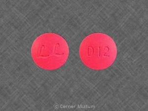 Image 1 - Imprint LL D 12 - Declomycin 300 mg