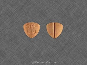 Imprint SKF E19 - Dexedrine 5 mg