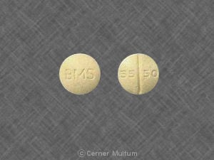 Imprint BMS 55 50 - diltiazem 60 mg