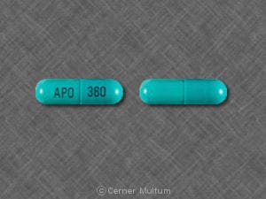 Image 1 - Imprint APO 360 - diltiazem Diltazem HCl ER 360 mg