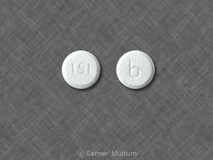 Imprint b 151 - donepezil 5 mg
