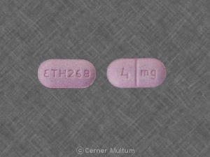 4 mg ETH 268 - Doxazosin Mesylate