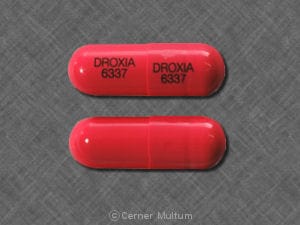 Imprint DROXIA 6337 DROXIA 6337 - Droxia 400 mg