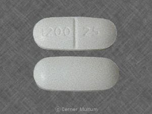 Image 1 - Imprint 1200 25 - Duratuss GP 1200 mg / 25 mg