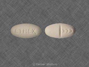 Image 1 - Imprint ETHEX 373 - Duratuss GP 1200 mg / 120 mg