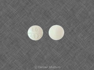 Image 1 - Imprint GG 482 - enalapril 5 mg