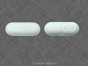 Image 1 - Imprint FOREST 678 - Esgic-Plus 500 mg / 50 mg / 40 mg