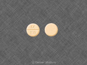 Imprint M E8 - estropipate 1.5 mg