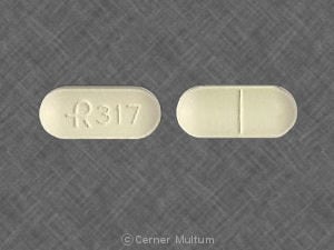 Imprint R317 - fenoprofen 600 mg