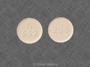 Imprint 200 N 552 - fluconazole 200 mg