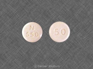 Image 1 - Imprint 50 N 550 - fluconazole 50 mg