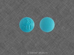 Image 1 - Imprint 93 711 - Ansaid 100 mg