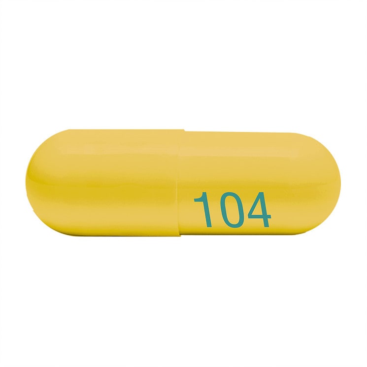 gabapentin yellow 104