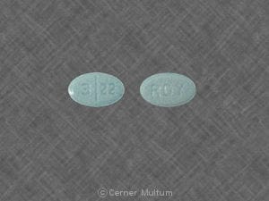 Pill Finder: RDY 3 22 Blue Elliptical / Oval - Medicine.com