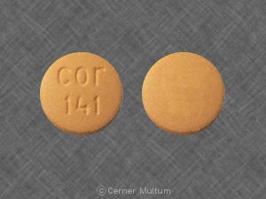 Image 1 - Imprint cor 141 - glyburide/metformin 2.5 mg / 500 mg