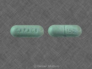 Image 1 - Imprint CARACO 152 - Guaifenesin LA 600 mg