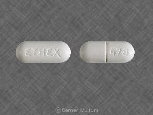 Image 1 - Imprint ETHEX 478 - Guaifenex PSE 85 795 mg / 85 mg