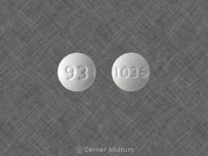 93 1036 - Hydrochlorothiazide and Lisinopril